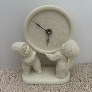 Dept 56 Snowbabies clock